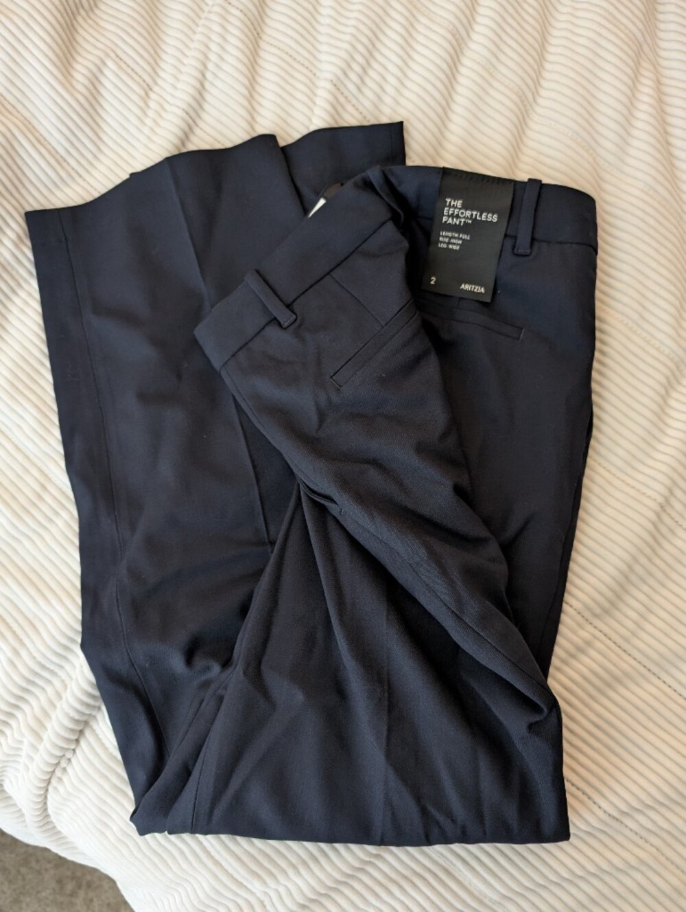 Effortless Pant City Wool Size 2